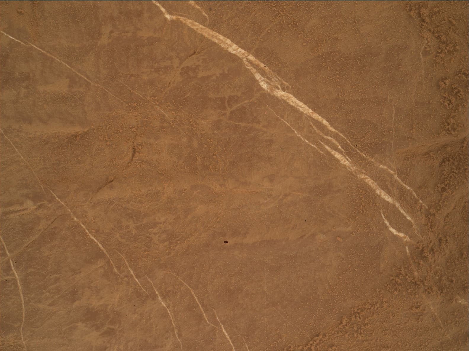 Foto de Marte da câmera MAHLI