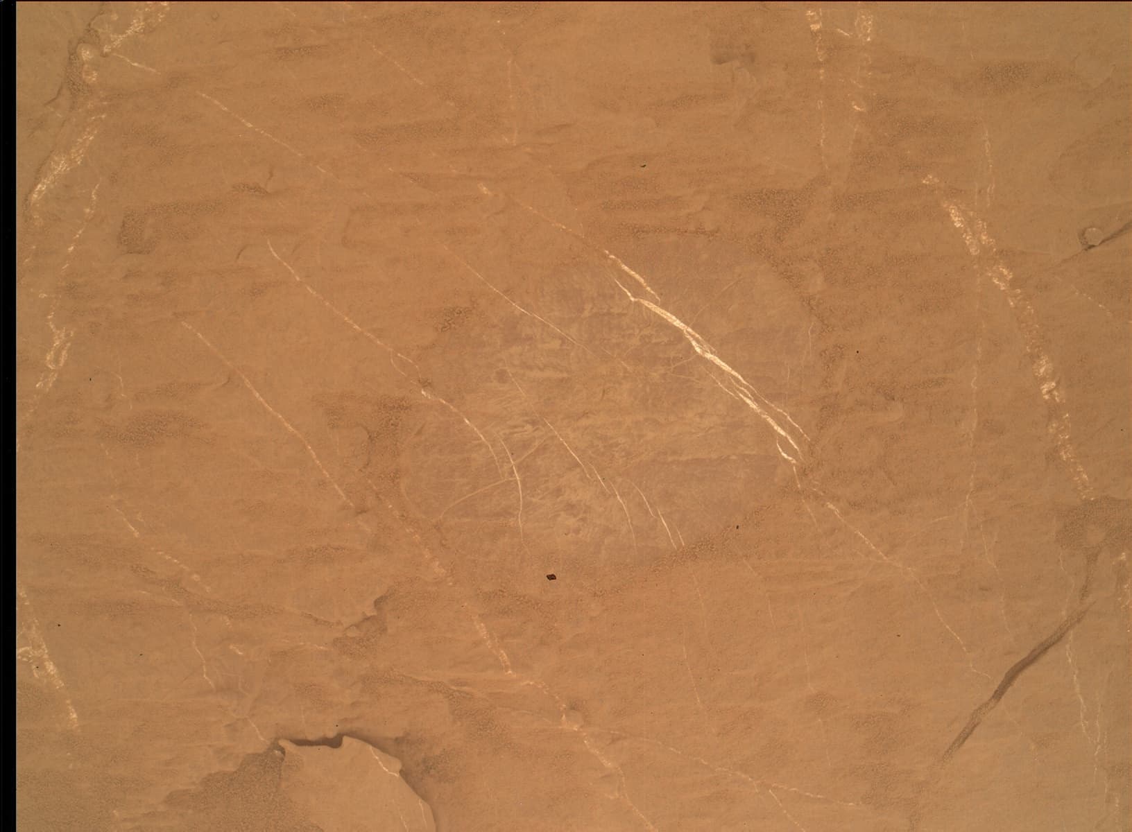 Foto de Marte da câmera MAHLI