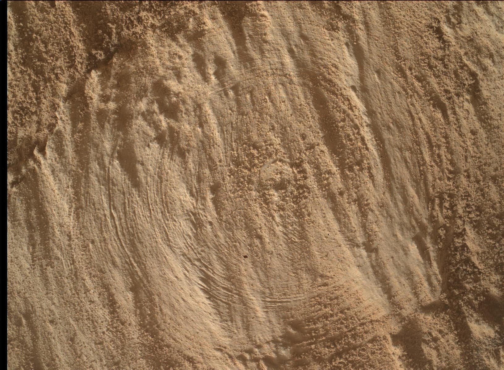 Foto de Marte da câmera MAHLI