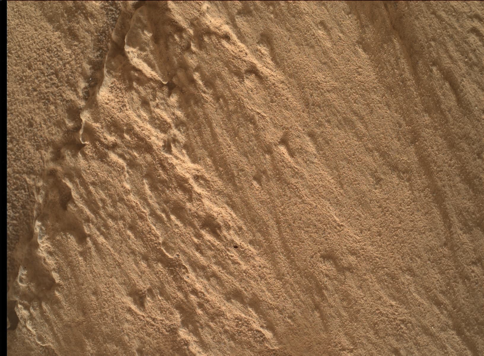 Foto de Marte da câmera MAHLI