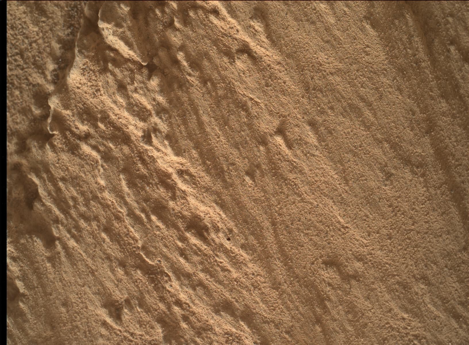 Foto de Marte da câmera MAHLI