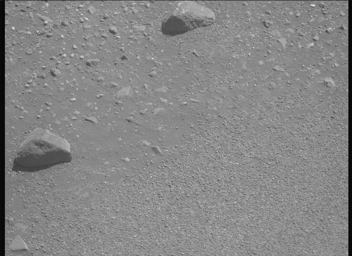 Foto de Marte da câmera MCZ_LEFT