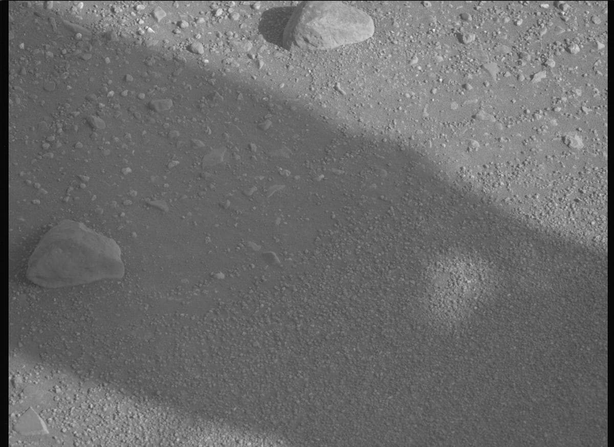 Foto de Marte da câmera MCZ_LEFT