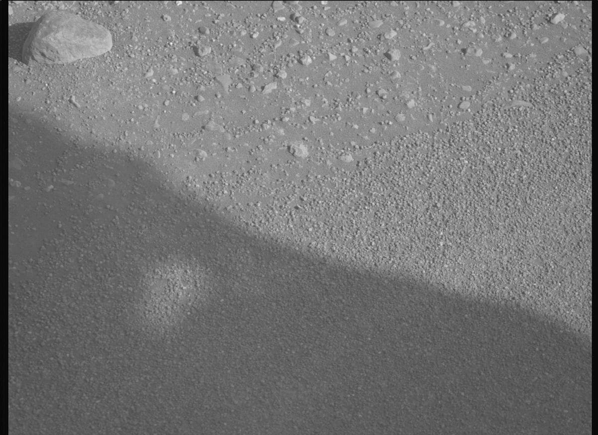 Foto de Marte da câmera MCZ_RIGHT