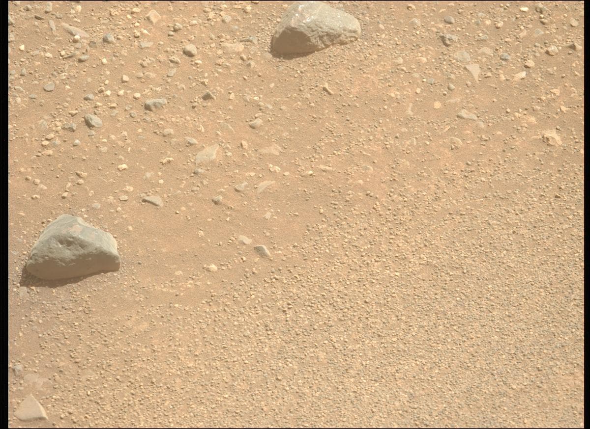 Foto de Marte da câmera MCZ_LEFT