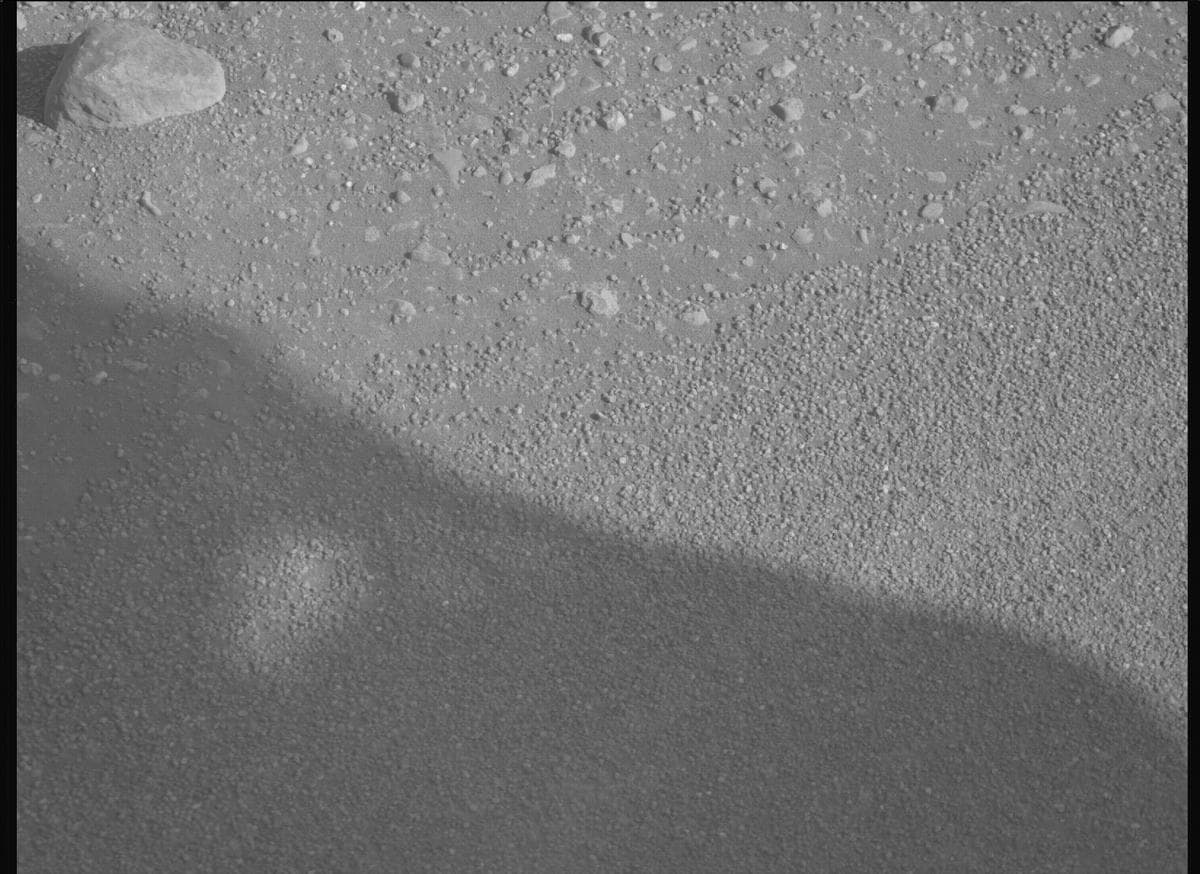 Foto de Marte da câmera MCZ_RIGHT