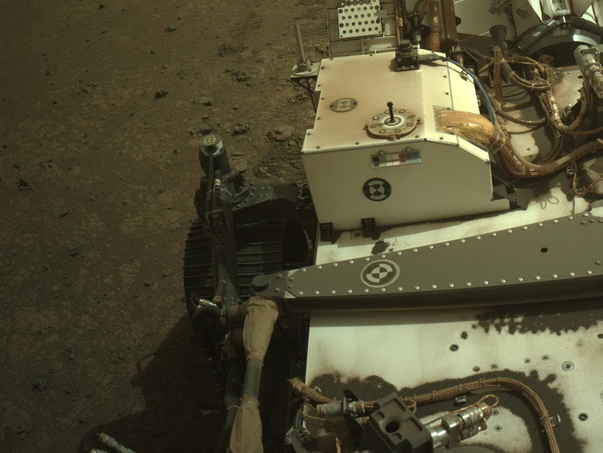 Foto de Marte da câmera NAVCAM_RIGHT