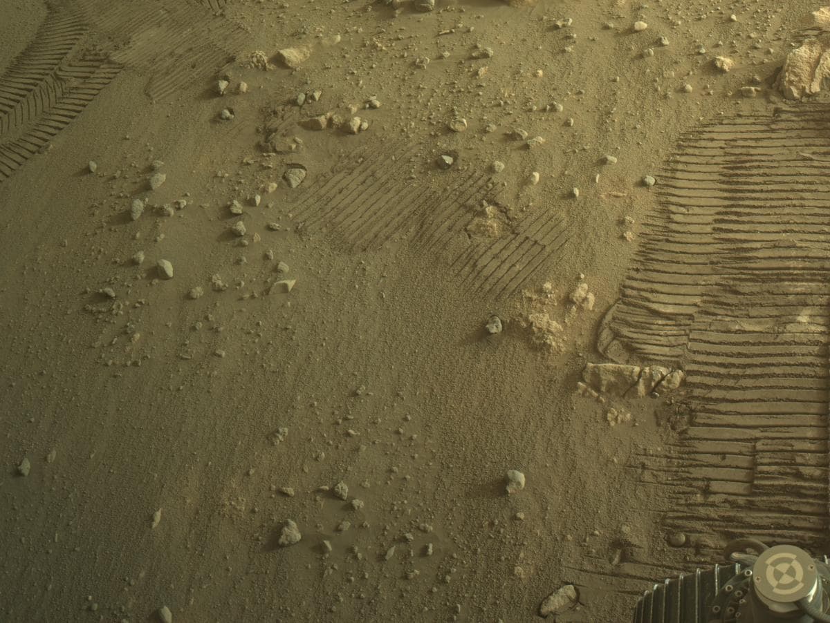 Foto do rover em Marte de 2026-04-14