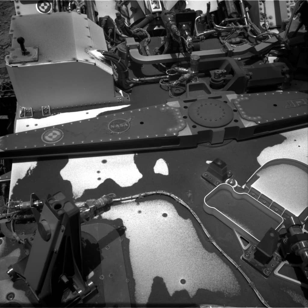 Foto de Marte da câmera NAV_RIGHT_B