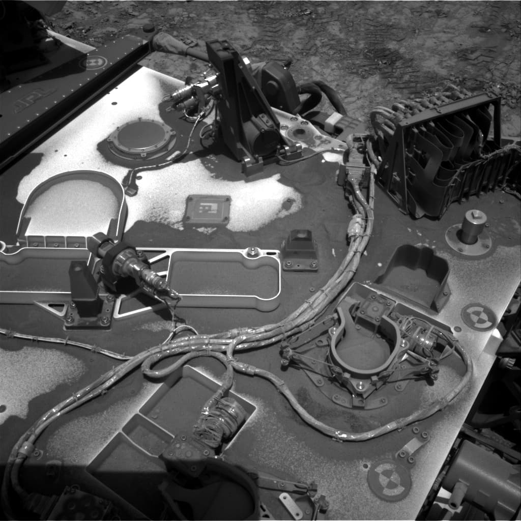 Foto de Marte da câmera NAV_RIGHT_B