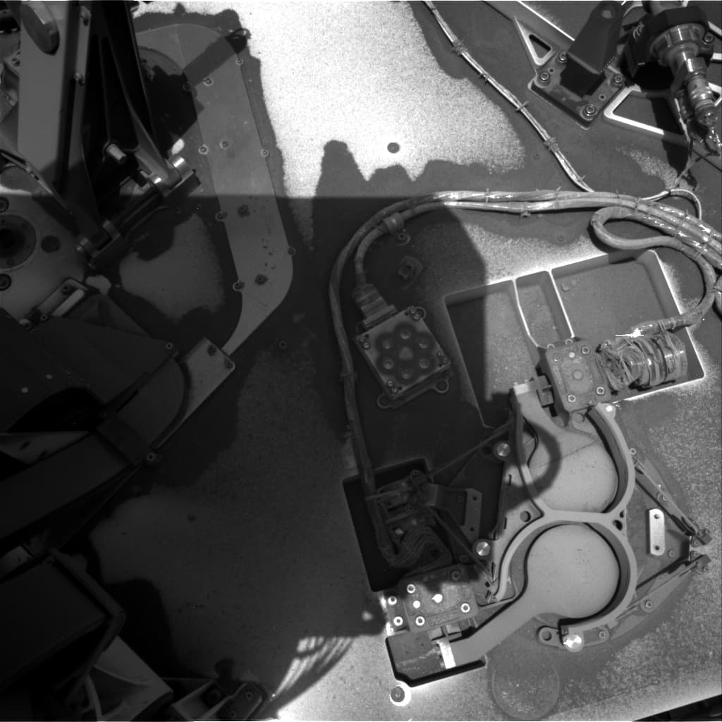 Foto de Marte da câmera NAV_RIGHT_B