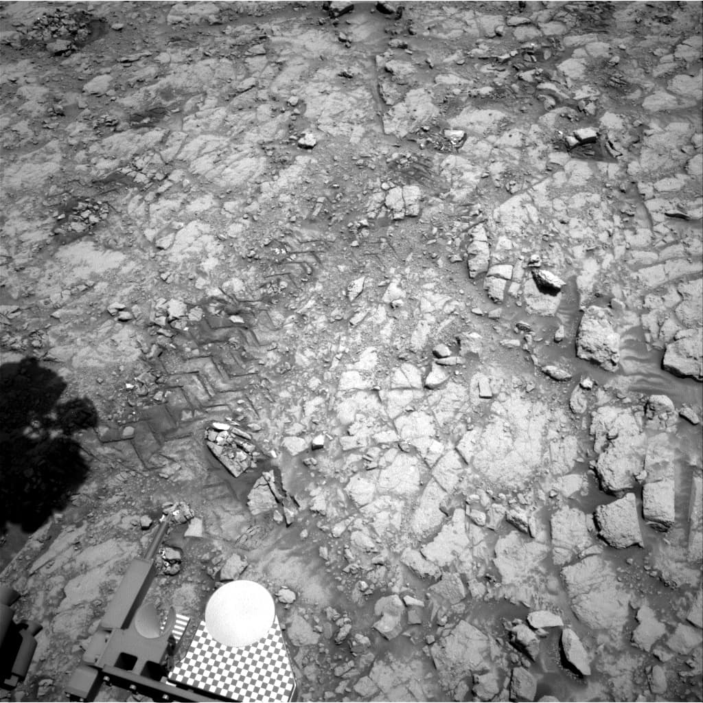 Foto de Marte da câmera NAV_RIGHT_B