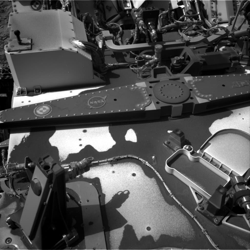 Foto de Marte da câmera NAV_RIGHT_B