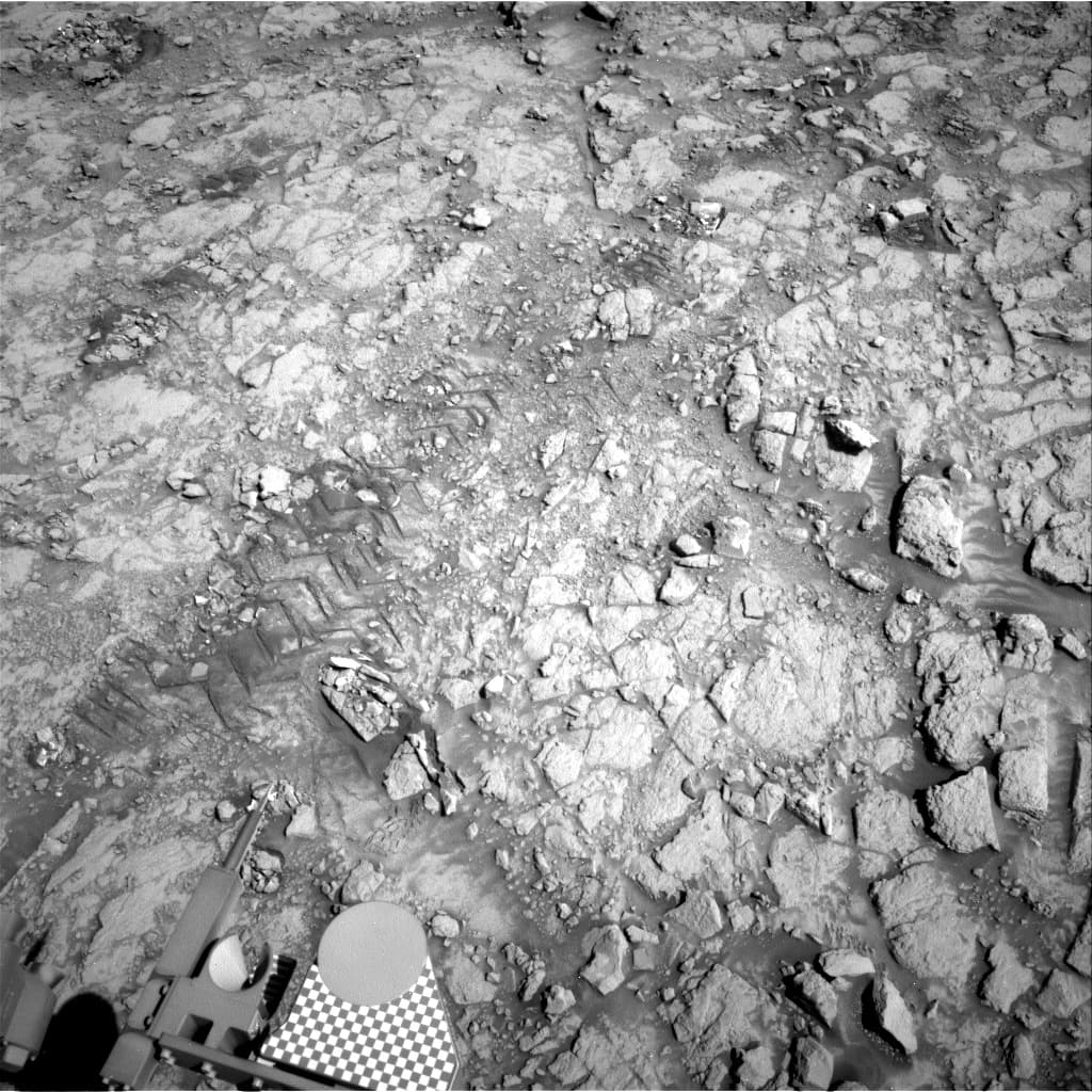 Foto de Marte da câmera NAV_RIGHT_B