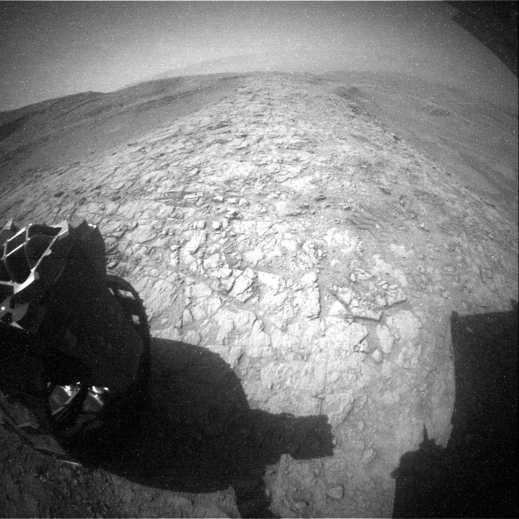 Foto de Marte da câmera RHAZ_LEFT_B