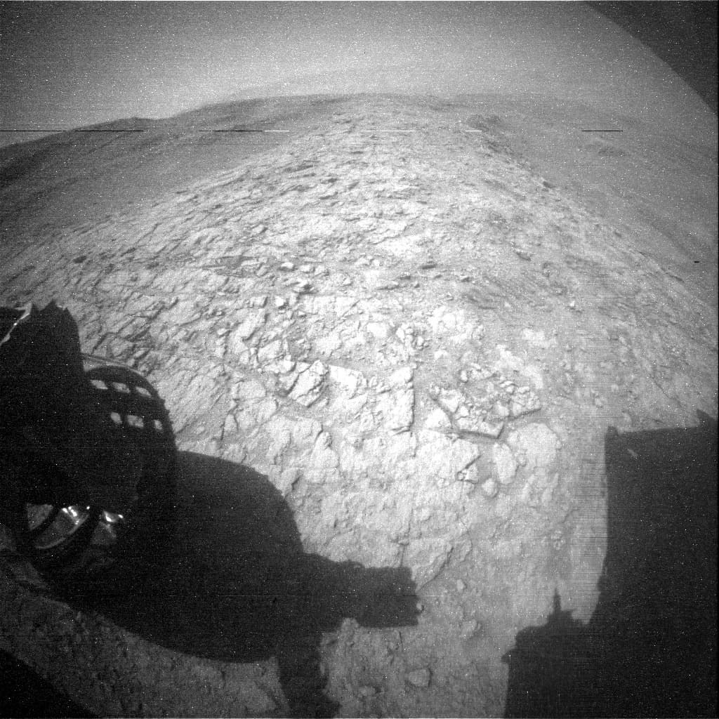 Foto de Marte da câmera RHAZ_RIGHT_B