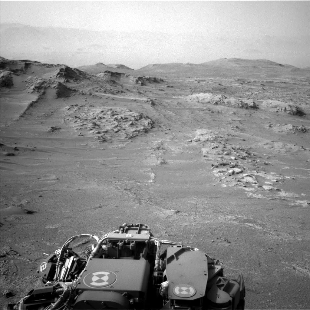 Foto de Marte da câmera NAV_LEFT_B