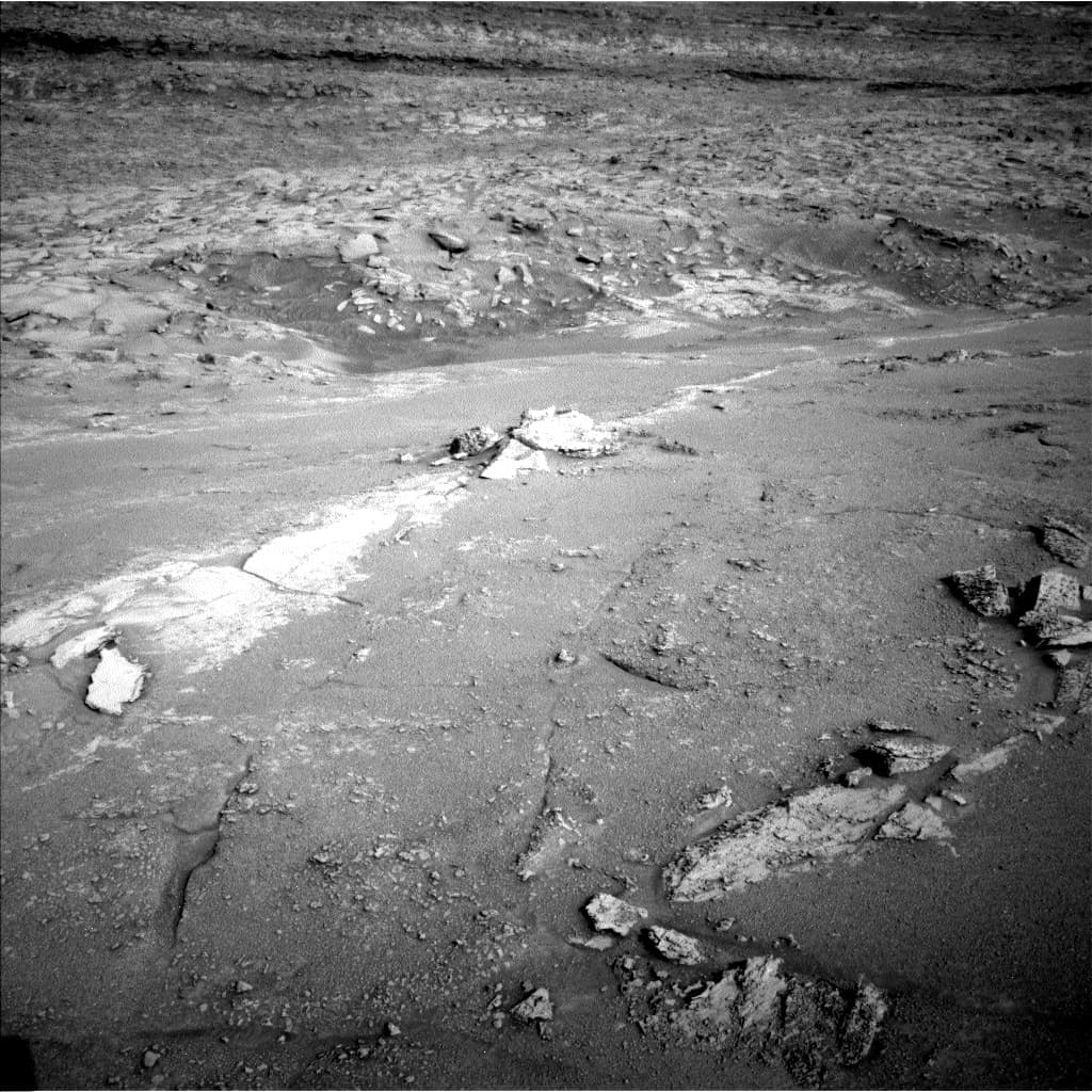 Foto de Marte da câmera NAV_LEFT_B