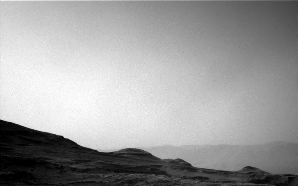 Foto de Marte da câmera NAV_LEFT_B