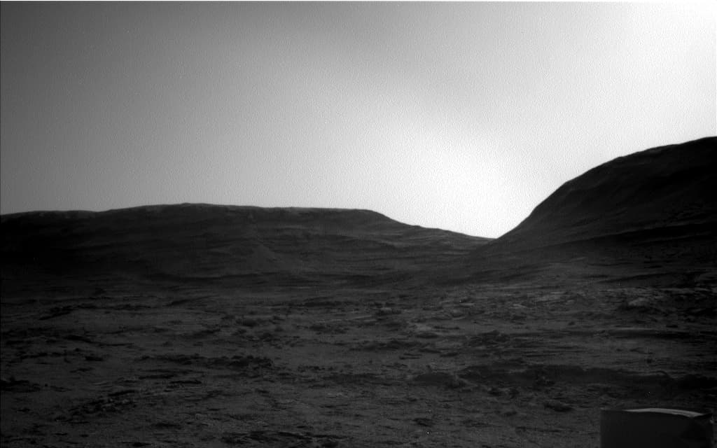 Foto de Marte da câmera NAV_LEFT_B