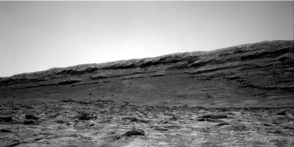 Foto de Marte da câmera NAV_RIGHT_B