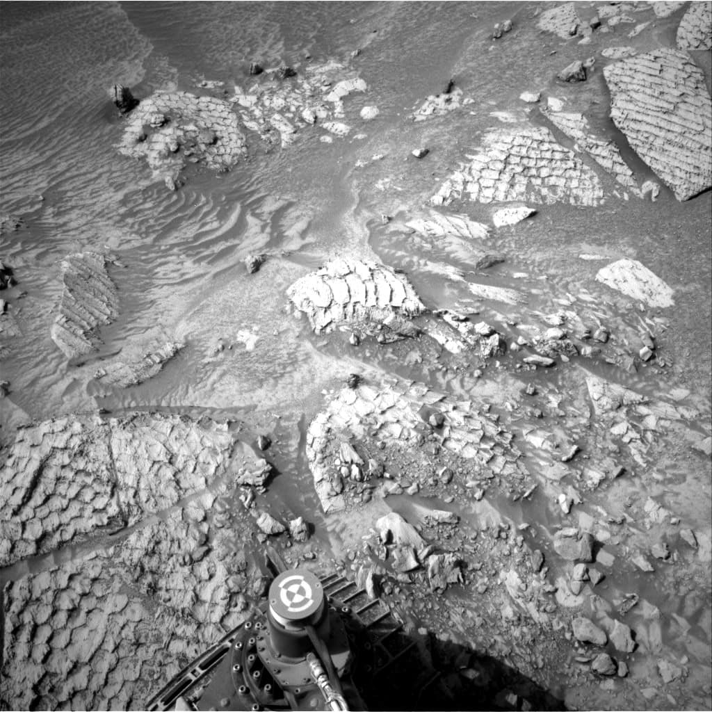 Foto de Marte da câmera NAV_RIGHT_B