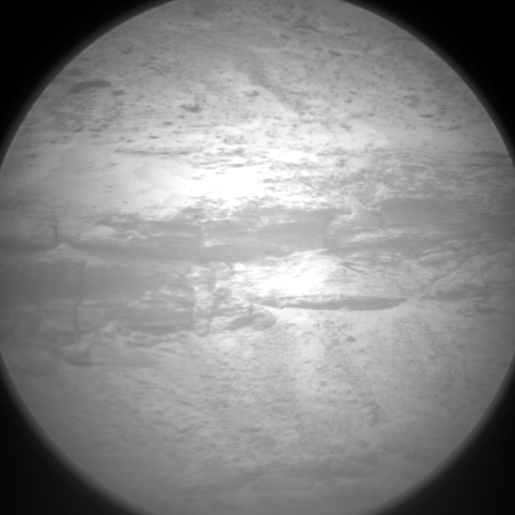 Foto de Marte da câmera CHEMCAM_RMI