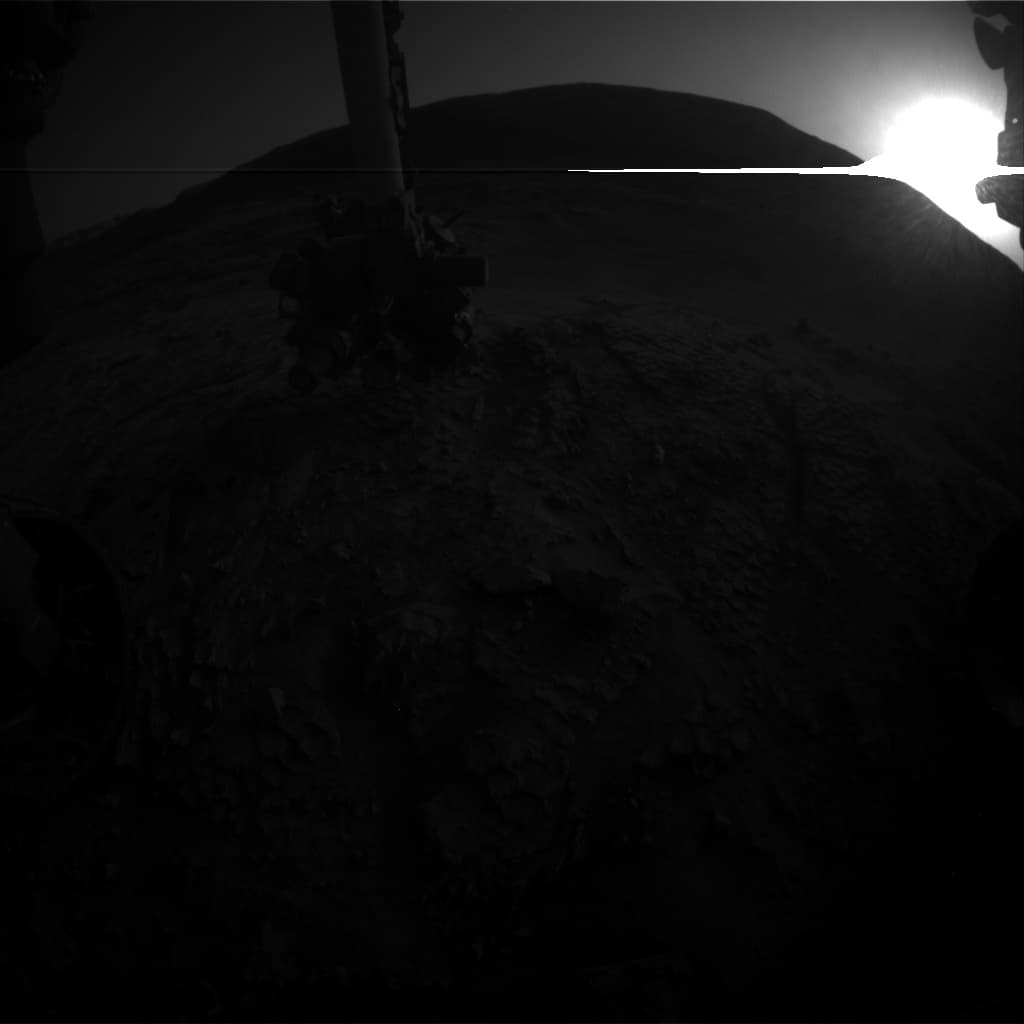 Foto de Marte da câmera FHAZ_LEFT_B