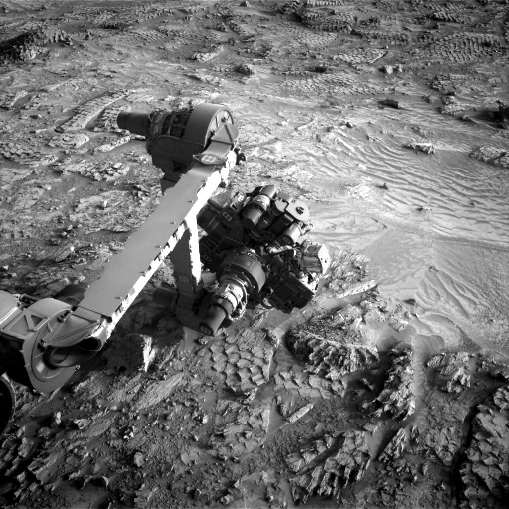 Foto de Marte da câmera NAV_RIGHT_B