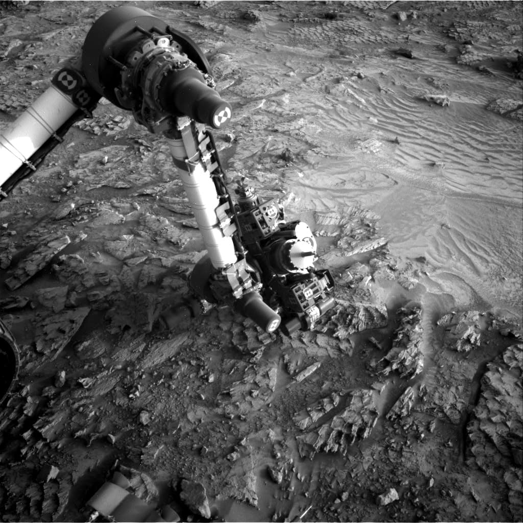 Foto de Marte da câmera NAV_RIGHT_B