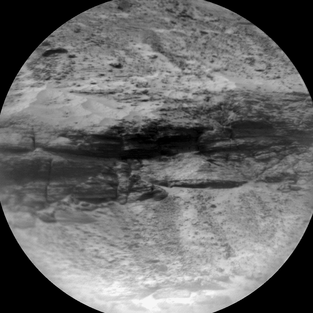 Foto de Marte da câmera CHEMCAM_RMI