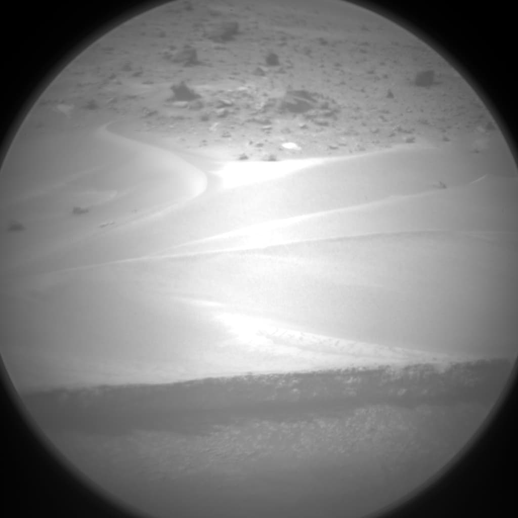 Foto de Marte da câmera CHEMCAM_RMI